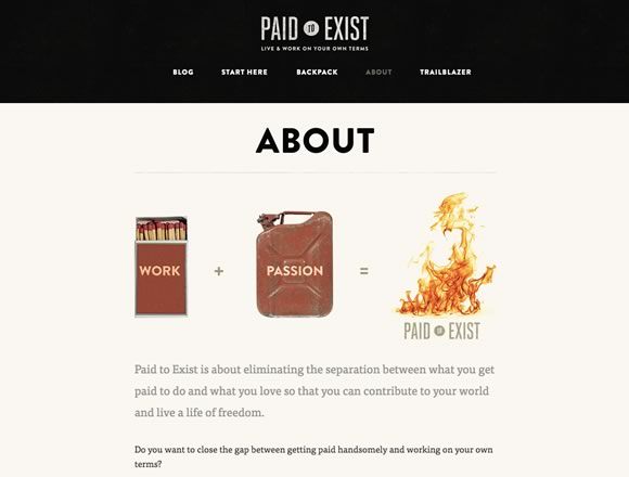 国外的“关于我们”创意网页设计